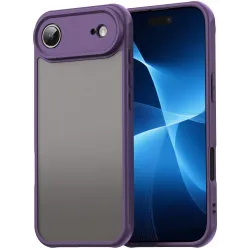 Phonesta AirFrost Back Cover hoesje voor Apple iPhone Air - Mat Paars