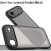 Phonesta AirFrost Back Cover hoesje voor Apple iPhone Air - Mat Zwart 4