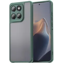 Phonesta AirFrost Back Cover hoesje voor Motorola Edge 60 / Edge 60 Fusion - Mat Groen