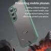 Phonesta AirFrost Back Cover hoesje voor Samsung Galaxy S25 FE - Mat Groen 3