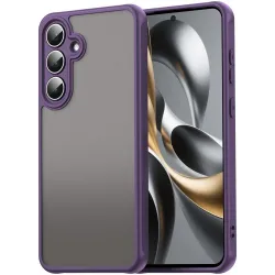 Phonesta AirFrost Back Cover hoesje voor Samsung Galaxy S25 FE - Mat Paars