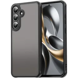 Phonesta AirFrost Back Cover hoesje voor Samsung Galaxy S25 FE - Mat Zwart