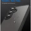 Phonesta AirFrost Back Cover hoesje voor Samsung Galaxy S25 FE - Mat Zwart 6
