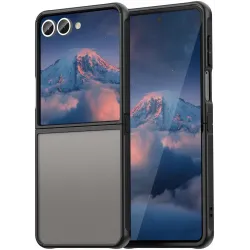 Phonesta AirFrost Back Cover hoesje voor Samsung Galaxy Z Flip 7 - Mat Zwart