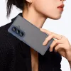 Phonesta AirFrost Back Cover hoesje voor Samsung Galaxy Z Fold 7 - Mat Blauw 2