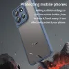 Phonesta AirFrost Back Cover hoesje voor Motorola Moto G86 - Mat Blauw 3