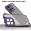 Phonesta AirFrost Back Cover hoesje voor Motorola Moto G86 - Mat Paars 4