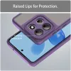 Phonesta AirFrost Back Cover hoesje voor Motorola Moto G86 - Mat Paars 6