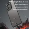 Phonesta AirFrost Back Cover hoesje voor Motorola Moto G86 - Mat Zwart 3