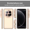 Phonesta AirFrost Back Cover hoesje voor Xiaomi 15 Ultra - Mat Sandstone Beige 1