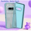Phonesta AirFrost Back Cover hoesje voor Nothing Phone (3a) - Mat Ice Blue 8
