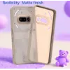 Phonesta AirFrost Back Cover hoesje voor Nothing Phone (3a) - Mat Sandstone Beige 8