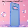 Phonesta AirFrost Back Cover hoesje voor Nothing Phone (3a) - Mat Sapphire Blue 4