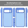 Phonesta AirFrost Back Cover hoesje voor Google Pixel 10 Pro - Mat Sapphire Blue 1