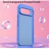 Phonesta AirFrost Back Cover hoesje voor Google Pixel 10 Pro - Mat Sapphire Blue 4