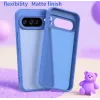 Phonesta AirFrost Back Cover hoesje voor Google Pixel 10 Pro XL - Mat Sapphire Blue 8