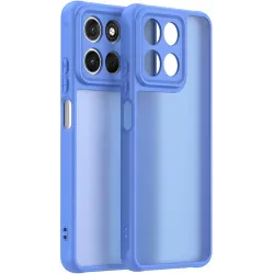 Phonesta AirFrost Back Cover hoesje voor Motorola Moto G57 Power - Mat Sapphire Blue