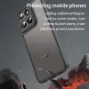 Phonesta AirFrost Back Cover hoesje voor Motorola Moto G57 Power - Mat Zwart 3