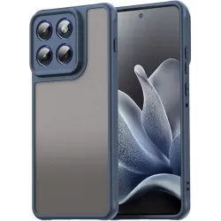 Phonesta AirFrost Back Cover hoesje voor Motorola Edge 70 - Mat Blauw