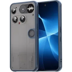 Phonesta AirFrost Back Cover hoesje voor Nothing Phone (3) - Mat Blauw