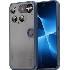 Phonesta AirFrost Back Cover hoesje voor Nothing Phone (3) - Mat Blauw