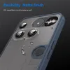 Phonesta AirFrost Back Cover hoesje voor Nothing Phone (3) - Mat Blauw 8