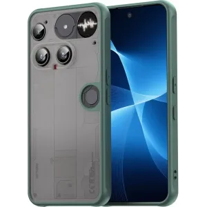 Phonesta AirFrost Back Cover hoesje voor Nothing Phone (3) - Mat Groen