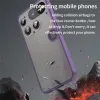 Phonesta AirFrost Back Cover hoesje voor Nothing Phone (3) - Mat Paars 3