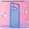 Phonesta AirFrost Back Cover hoesje voor Nothing Phone (3) - Mat Sapphire Blue 3