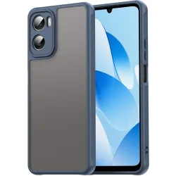 Phonesta AirFrost Back Cover hoesje voor Motorola Moto G06/G06 Power - Mat Blauw