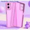 Phonesta AirFrost Back Cover hoesje voor Motorola Moto G06/G06 Power - Mat Bubblegum Pink 1