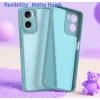 Phonesta AirFrost Back Cover hoesje voor Motorola Moto G06/G06 Power - Mat Ice Blue 1