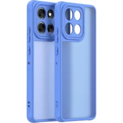 Phonesta AirFrost Back Cover hoesje voor Motorola Moto G86/G86 Power - Mat Sapphire Blue