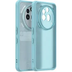 Phonesta AirFrost Back Cover hoesje voor Nothing Phone (3a) Pro - Mat Ice Blue