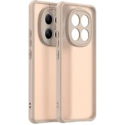 Phonesta AirFrost Back Cover hoesje voor Xiaomi Redmi Note 15 4G/5G / Xiaomi Poco M8 - Mat Sandstone Beige