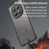 Phonesta AirFrost Back Cover hoesje voor Xiaomi Redmi Note 15 4G/5G / Xiaomi Poco M8 - Mat Zwart 3