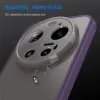 Phonesta AirFrost Back Cover hoesje voor Xiaomi 17 Ultra - Mat Paars 1