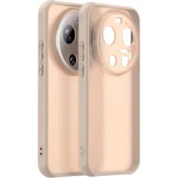 Phonesta AirFrost Back Cover hoesje voor Xiaomi 17 Ultra - Mat Sandstone Beige