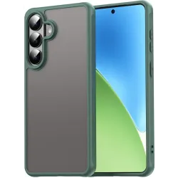 Phonesta AirFrost Back Cover hoesje voor Samsung Galaxy S26 - Mat Groen