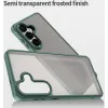 Phonesta AirFrost Back Cover hoesje voor Samsung Galaxy S26 - Mat Groen 4