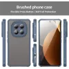 Phonesta AirFrost Back Cover hoesje voor Xiaomi Redmi Note 15 Pro 4G - Mat Blauw 3
