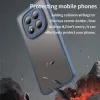 Phonesta AirFrost Back Cover hoesje voor Xiaomi Redmi Note 15 Pro 4G - Mat Blauw 5