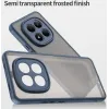 Phonesta AirFrost Back Cover hoesje voor Xiaomi Redmi Note 15 Pro 4G - Mat Blauw 6