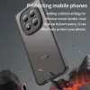 Phonesta AirFrost Back Cover hoesje voor Xiaomi Redmi Note 15 Pro 5G - Mat Zwart 5
