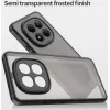 Phonesta AirFrost Back Cover hoesje voor Xiaomi Redmi Note 15 Pro 5G - Mat Zwart 6
