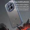 Phonesta AirFrost Back Cover hoesje voor Xiaomi Redmi Note 15 Pro Plus / Xiaomi Poco M8 Pro - Mat Blauw 5