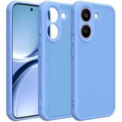 Phonesta AirFrost Back Cover hoesje voor Xiaomi Poco X8 Pro - Mat Sapphire Blue