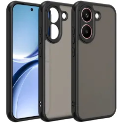 Phonesta AirFrost Back Cover hoesje voor Xiaomi Poco X8 Pro - Mat Zwart