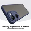Phonesta AirFrost Back Cover hoesje voor Xiaomi Poco X8 Pro Max - Mat Blauw 5