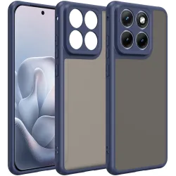 Phonesta AirFrost Back Cover hoesje voor Motorola Edge 70 Fusion - Mat Blauw